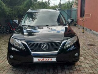 2010 Lexus RX 350 III, чёрный, 1550000 рублей, вид 1