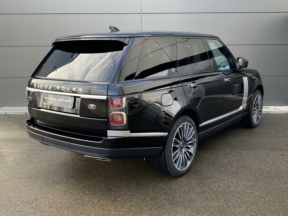 Land rover черный