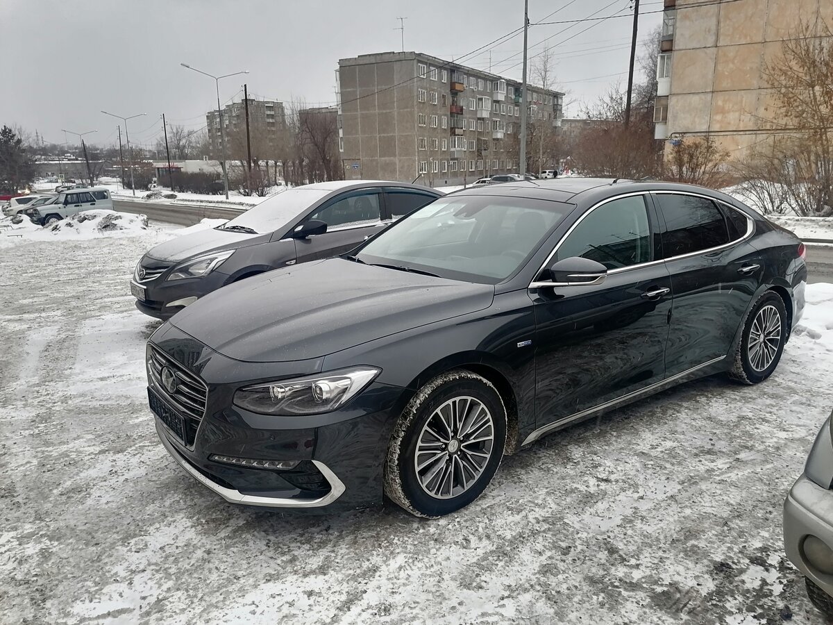 Купить б/у Hyundai Grandeur VI 2.4hyb AT (200 л.с.) гибрид автомат в ...