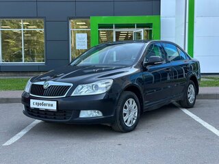 2011 Skoda Octavia II (A5) Рестайлинг, чёрный, 518000 рублей, вид 1