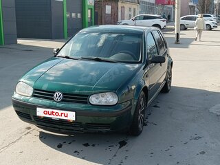 1999 Volkswagen Golf IV, зелёный, 400000 рублей, вид 1
