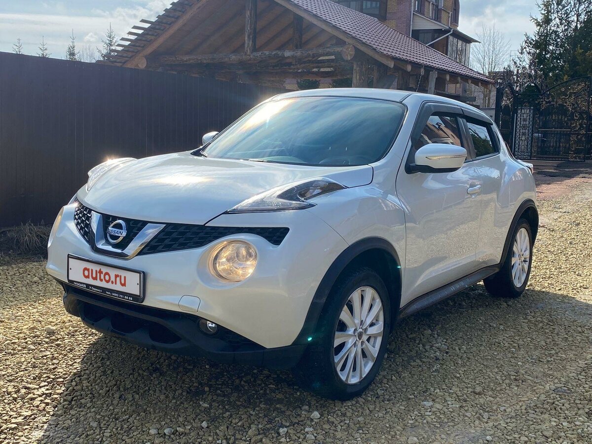 Купить б/у Nissan Juke I Рестайлинг 1.6 CVT (117 л.с.) бензин вариатор ...