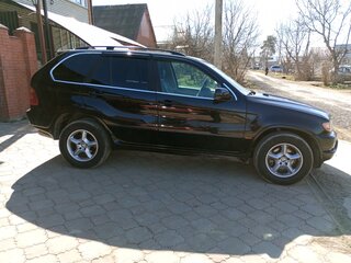 2001 BMW X5 4.4i I (E53), чёрный, 500000 рублей, вид 1