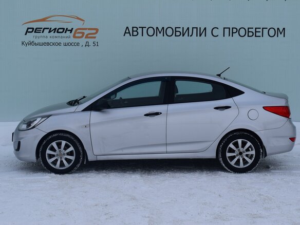 2013 Hyundai Solaris I, серебристый - вид 7