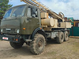 1986 КамАЗ Буровая установка, зелёный, 3150000 рублей, вид 1