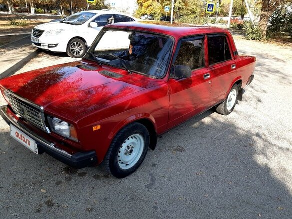 2007 Lada (ВАЗ) 2107, красный