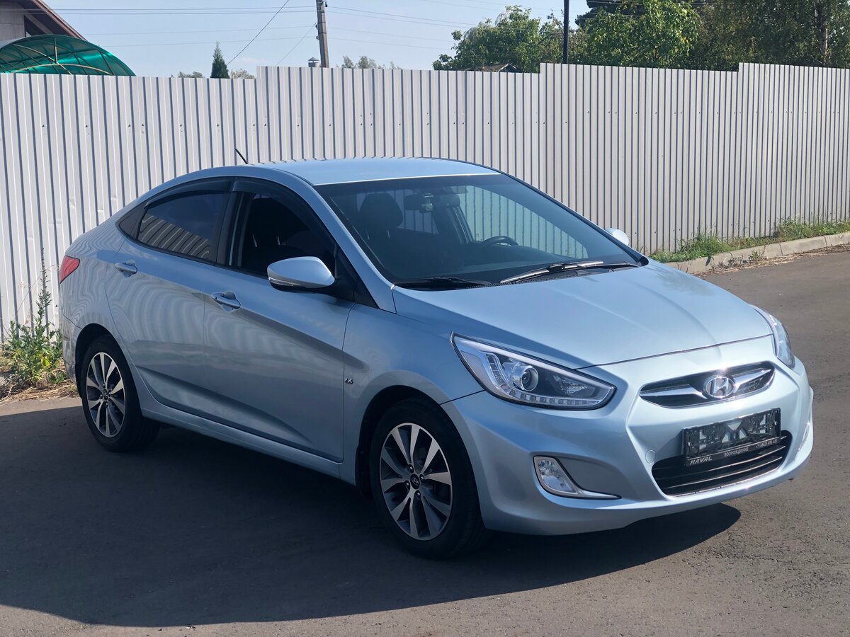 Купить б/у Hyundai Solaris I 1.6 AT (123 л.с.) бензин автомат в Орле ...