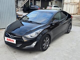 2013 Hyundai Elantra V (MD), чёрный, 900000 рублей, вид 1