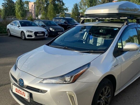 2020 Toyota Prius IV Рестайлинг (XW50), серый, 2370000 рублей - вид 21