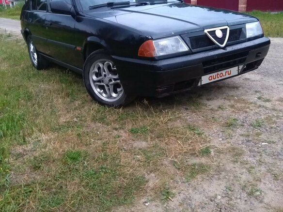 1991 Alfa Romeo 33 II, чёрный