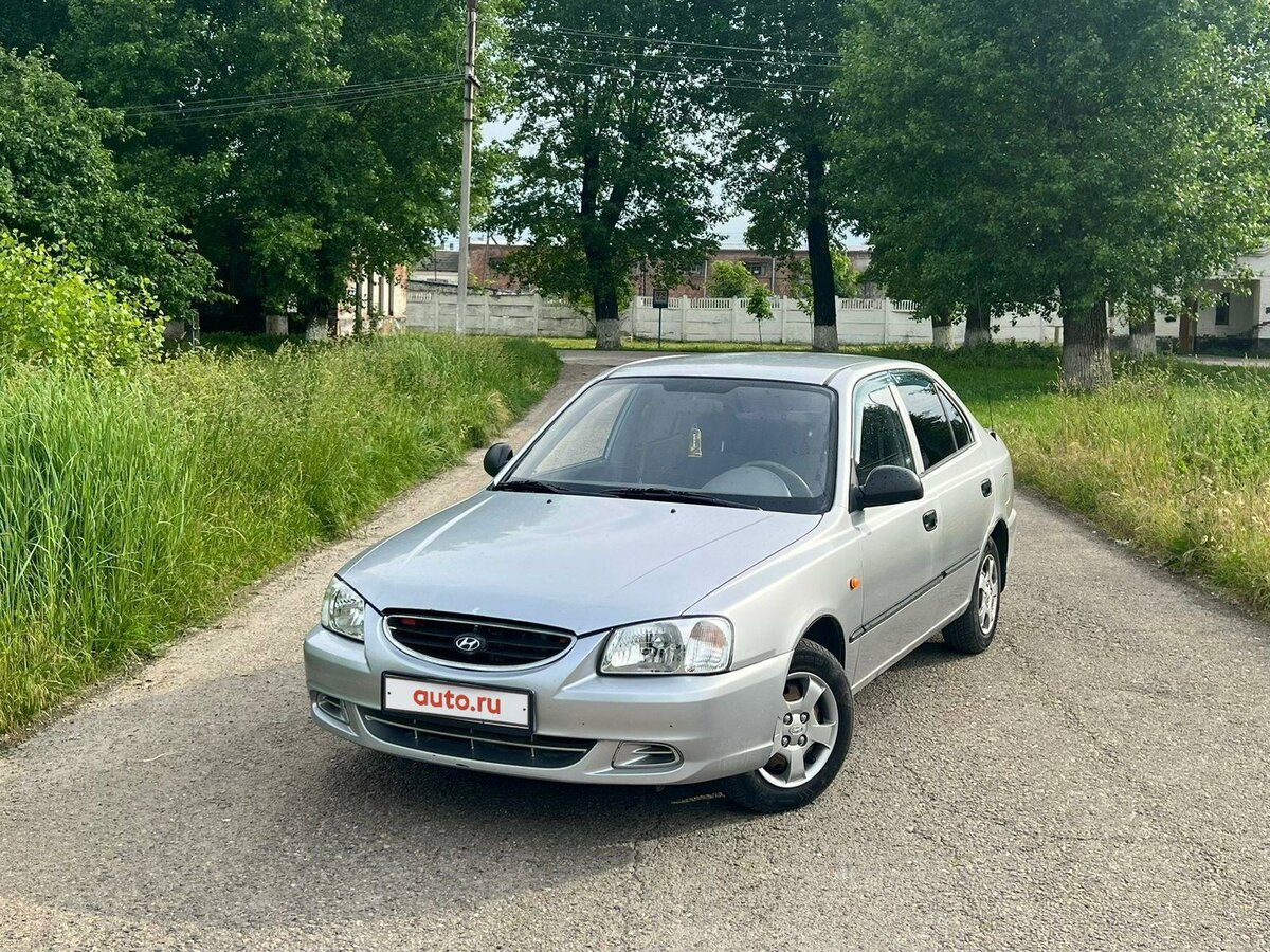Купить б/у Hyundai Accent II ТагАЗ 1.5 MT (102 л.с.) бензин механика в ...