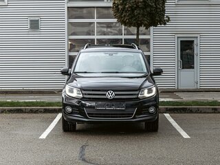 2014 Volkswagen Tiguan I Рестайлинг, чёрный, 1155000 рублей, вид 2