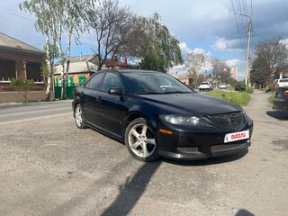 2003 Mazda 6 I (GG), чёрный, 250000 рублей, вид 1