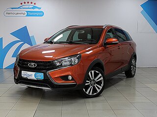 2018 Lada (ВАЗ) Vesta SW Cross I, оранжевый, 1349000 рублей, вид 1