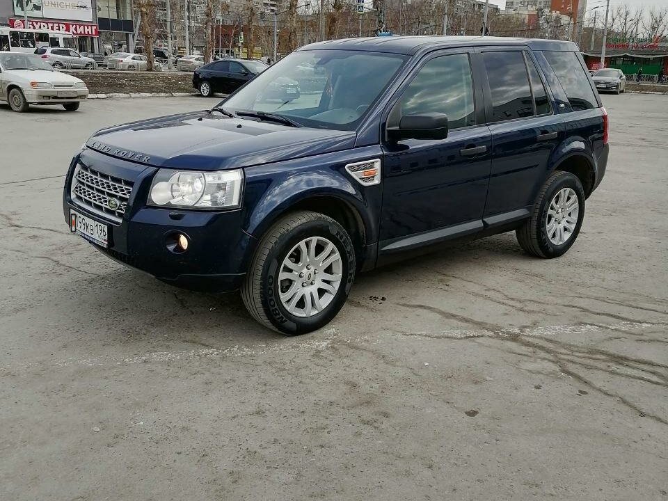 Ленд ровер синий