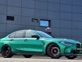 2021 BMW M3 Competition Package VI (G80), зелёный, 7213350 рублей - вид 9