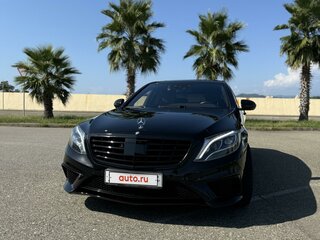 2014 Mercedes-Benz S-Класс AMG 63 AMG Long III (W222, C217), чёрный, 5350000 рублей, вид 1