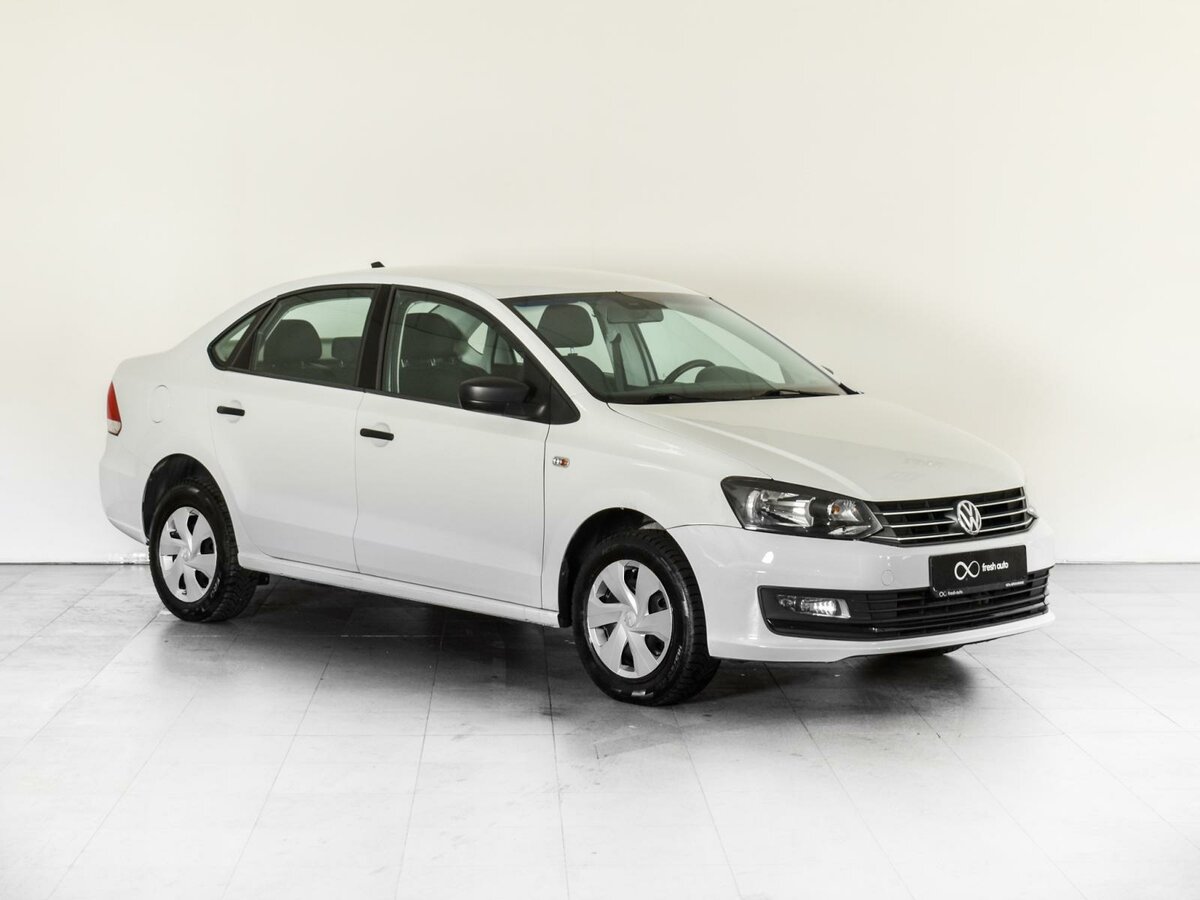 Volkswagen Polo 2018 Р±РµР»С‹Р№