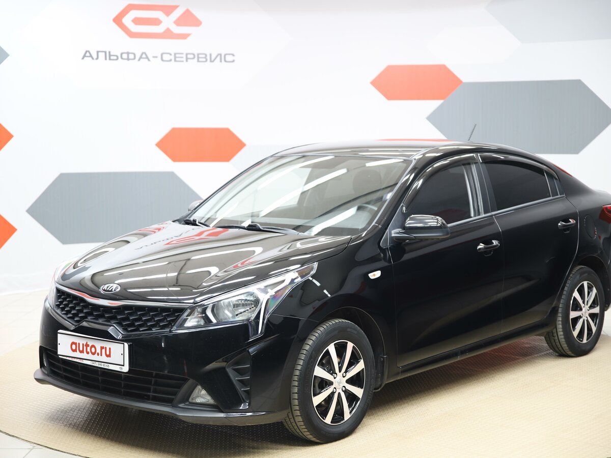 Купить б/у Kia Rio IV Рестайлинг 1.6 AT (123 л.с.) бензин автомат в Уфе ...