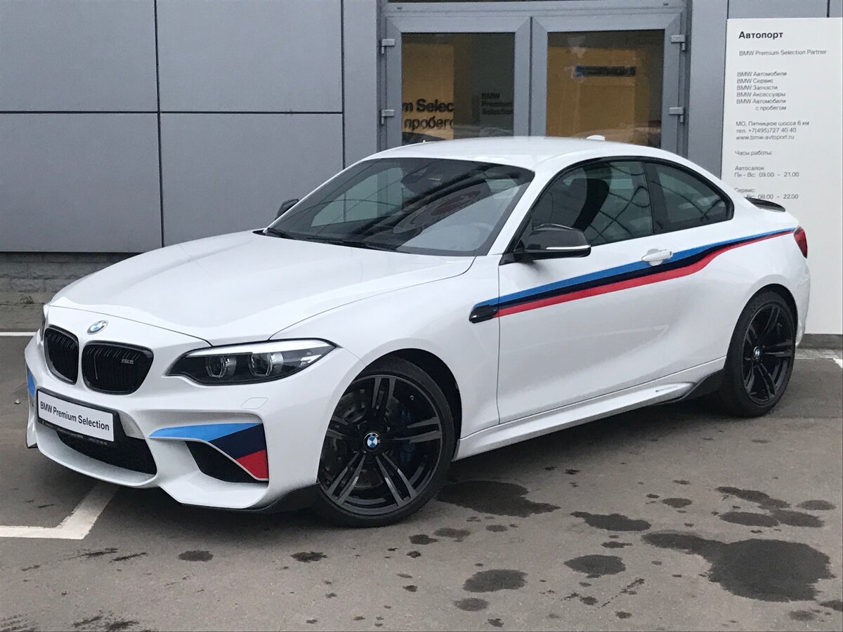 БМВ m2 белая