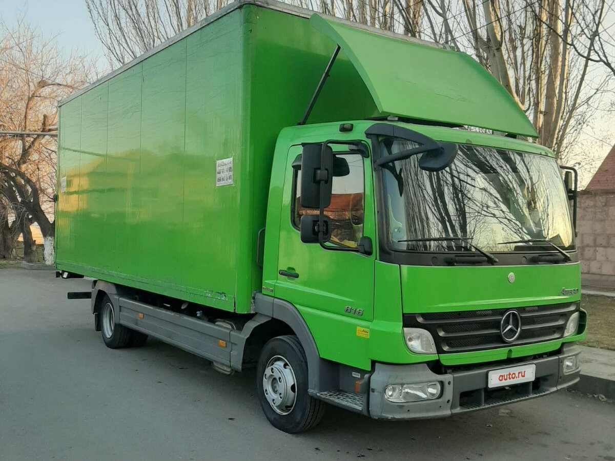 Мерседес грузовой 4220 жёлтый
