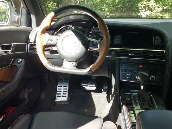 2010 Audi RS 6 II (C6), коричневый - вид 13