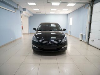 2016 Hyundai Solaris I Рестайлинг, чёрный, 949000 рублей, вид 1