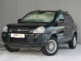 2008 Hyundai Tucson I, чёрный, 870000 рублей, вид 1