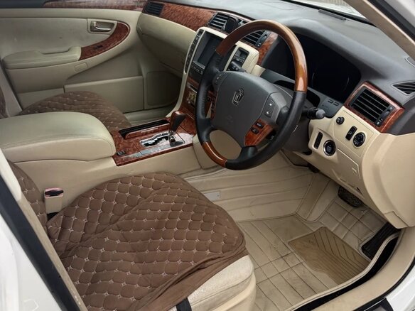 2004 Toyota Crown XII (S180), белый, 1000000 рублей - вид 10