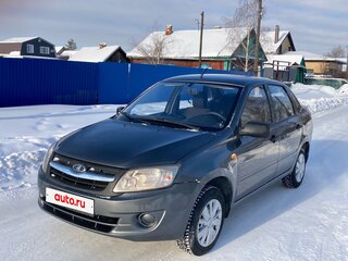 2013 Lada (ВАЗ) Granta I, серебристый, 318000 рублей, вид 1