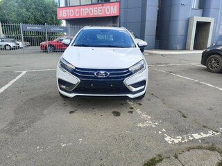 2026 Lada (ВАЗ) Vesta SW I Рестайлинг (NG), белый, 1972000 рублей, вид 4