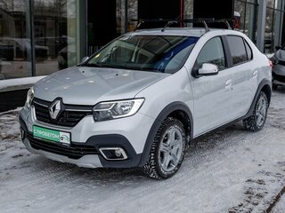 2019 Renault Logan Stepway II Рестайлинг, серый, 1069200 рублей, вид 1