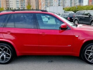 2007 BMW X5 48i II (E70), красный, 1700000 рублей, вид 2