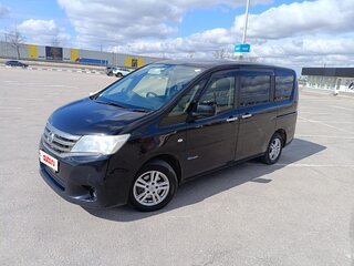 2013 Nissan Serena IV (C26), чёрный, 1390000 рублей, вид 1