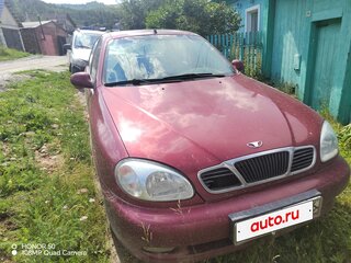2004 Daewoo Lanos, красный, 100000 рублей, вид 1