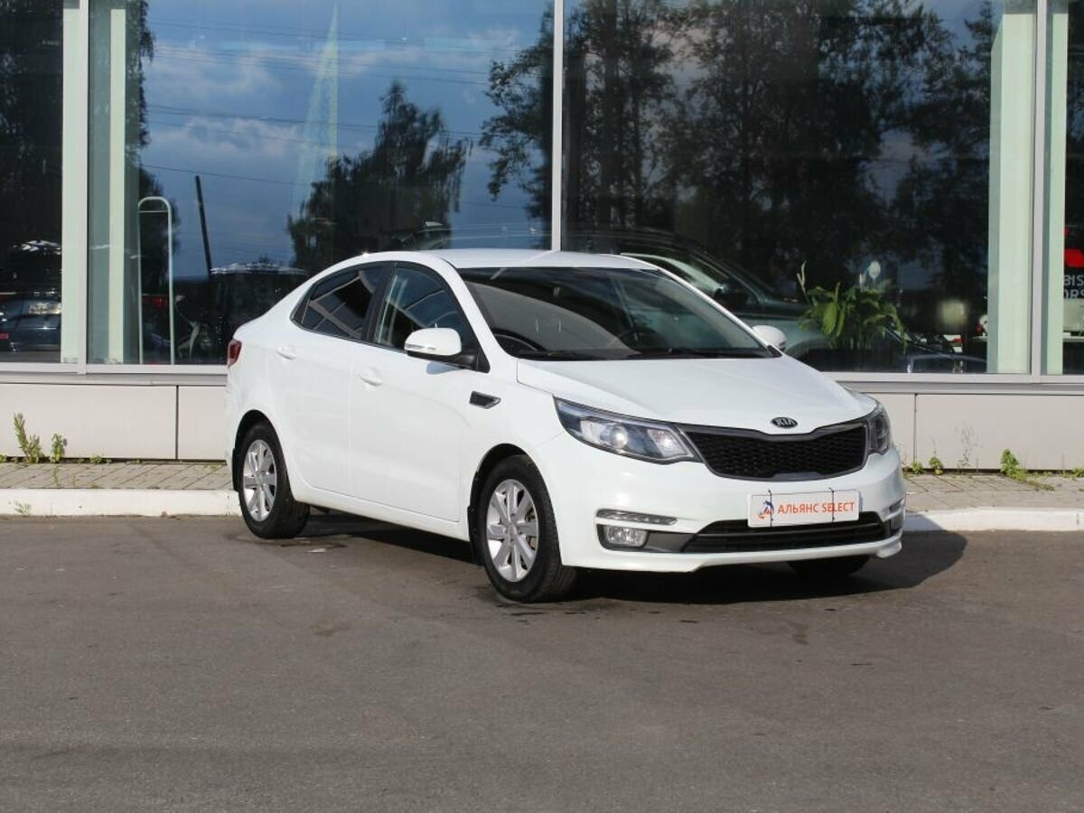 Купить б/у Kia Rio III Рестайлинг 1.6 MT (123 л.с.) бензин механика в ...