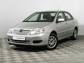 2004 Toyota Corolla IX (E120, E130) Рестайлинг, серебристый, 319777 рублей, вид 1