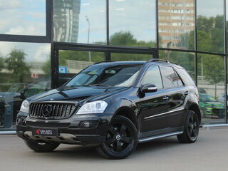 2008 Mercedes-Benz M-Класс 320 II (W164) Рестайлинг, чёрный, 1140000 рублей, вид 1