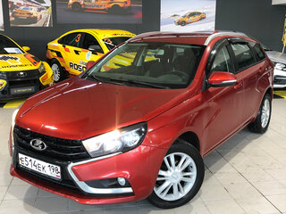 2019 Lada (ВАЗ) Vesta SW I, красный, 915000 рублей, вид 1