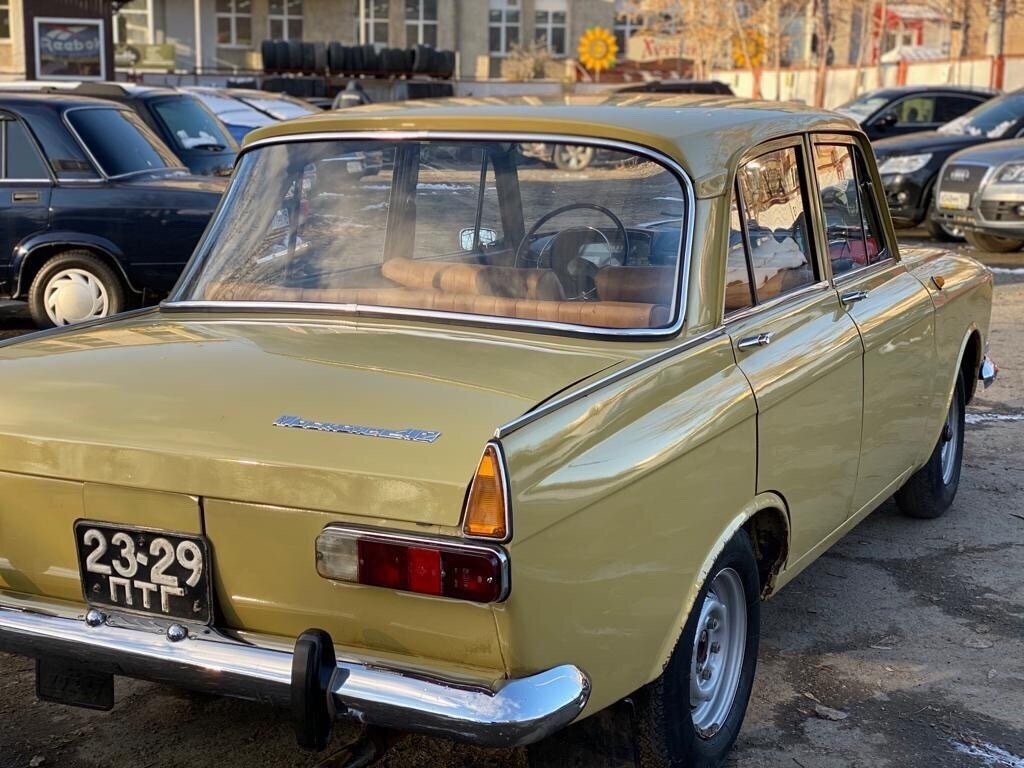 москвич 412 бежевый