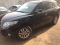 2011 Hyundai Santa Fe II Рестайлинг, чёрный - вид 1