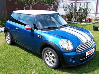 2013 Mini Hatch Cooper II (R56) Рестайлинг, синий, 1050000 рублей, вид 1