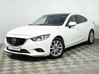 2017 Mazda 6 III (GJ) Рестайлинг, белый, 1669700 рублей, вид 1