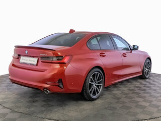 2021 BMW 3 серии 318d VII (G2x), красный, 3850000 рублей, вид 5