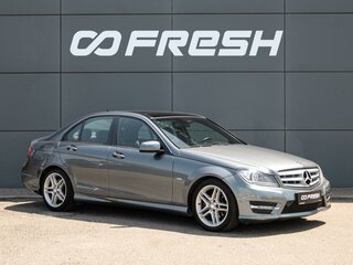 2012 Mercedes-Benz C-Класс 180 BlueEFFICIENCY III (W204) Рестайлинг, серый, 1590000 рублей, вид 1