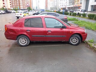 2001 Renault Symbol I, красный, 130000 рублей, вид 5