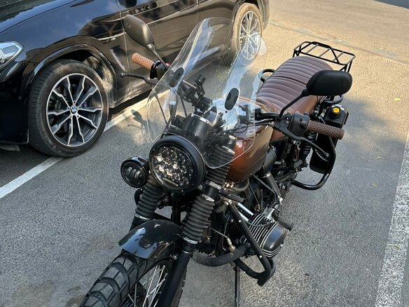 1987 Урал ИМЗ-8.103, коричневый, 650000 рублей - вид 7