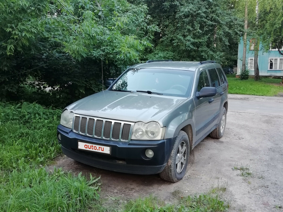 Купить б/у Jeep Grand Cherokee III (WK) 3.7 AT (210 л.с