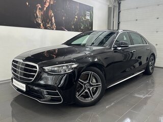 2021 Mercedes-Benz S-Класс 450 4MATIC VII (W223), чёрный, 12000000 рублей, вид 1