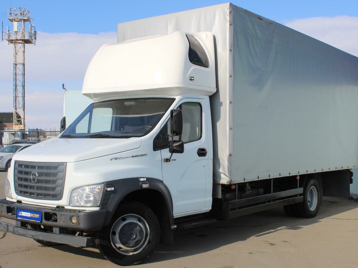 Газ фургон со спальником фото Купить б/у ГАЗ ГАЗон Next дизель механика в Челябинске: белый бортовой грузовик 